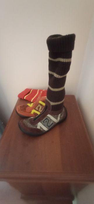 Угги женские вязаные