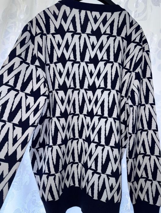 Pulover Moncler original – ediție boutique rară, model geometric