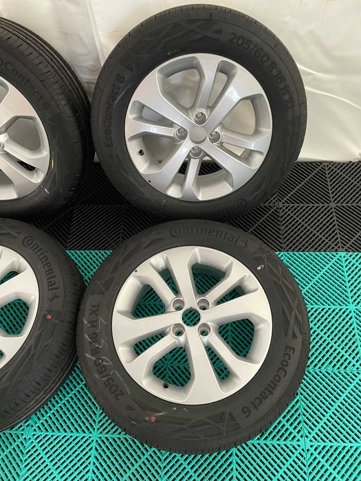 Jante noi cu anvelope noi vara 205 60 R16 Logan Sandero Jogger Clio