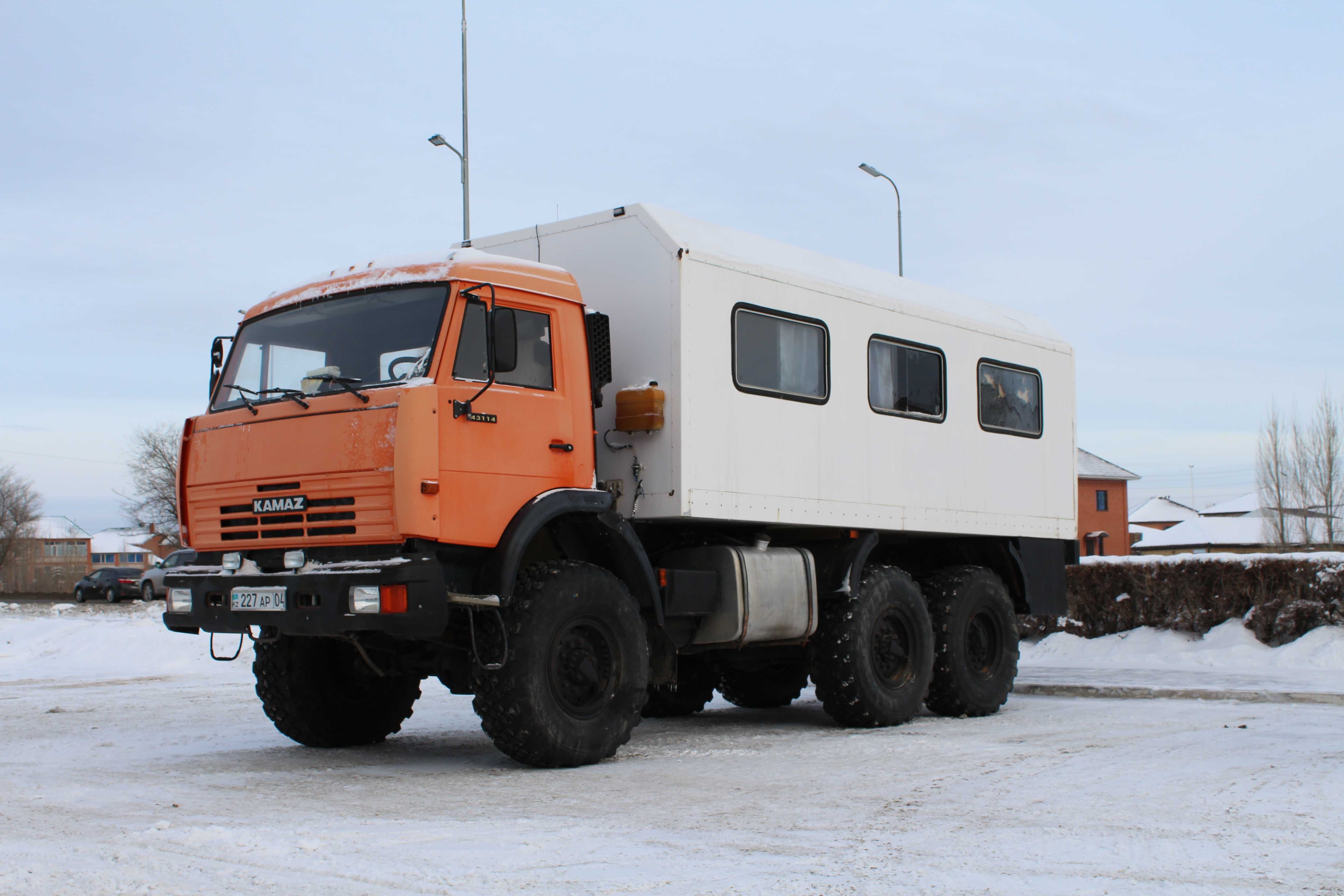 Продам КУНГ на вездеходном шасси Камаз