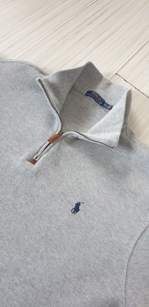 POLO Ralph Lauren Estate Rib 3/4 Zip 2XL НОВО! ОРИГИНАЛ! Мъжки Памучен