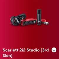 Focusrite Scarlett 2i2 Studio 3rd Gen