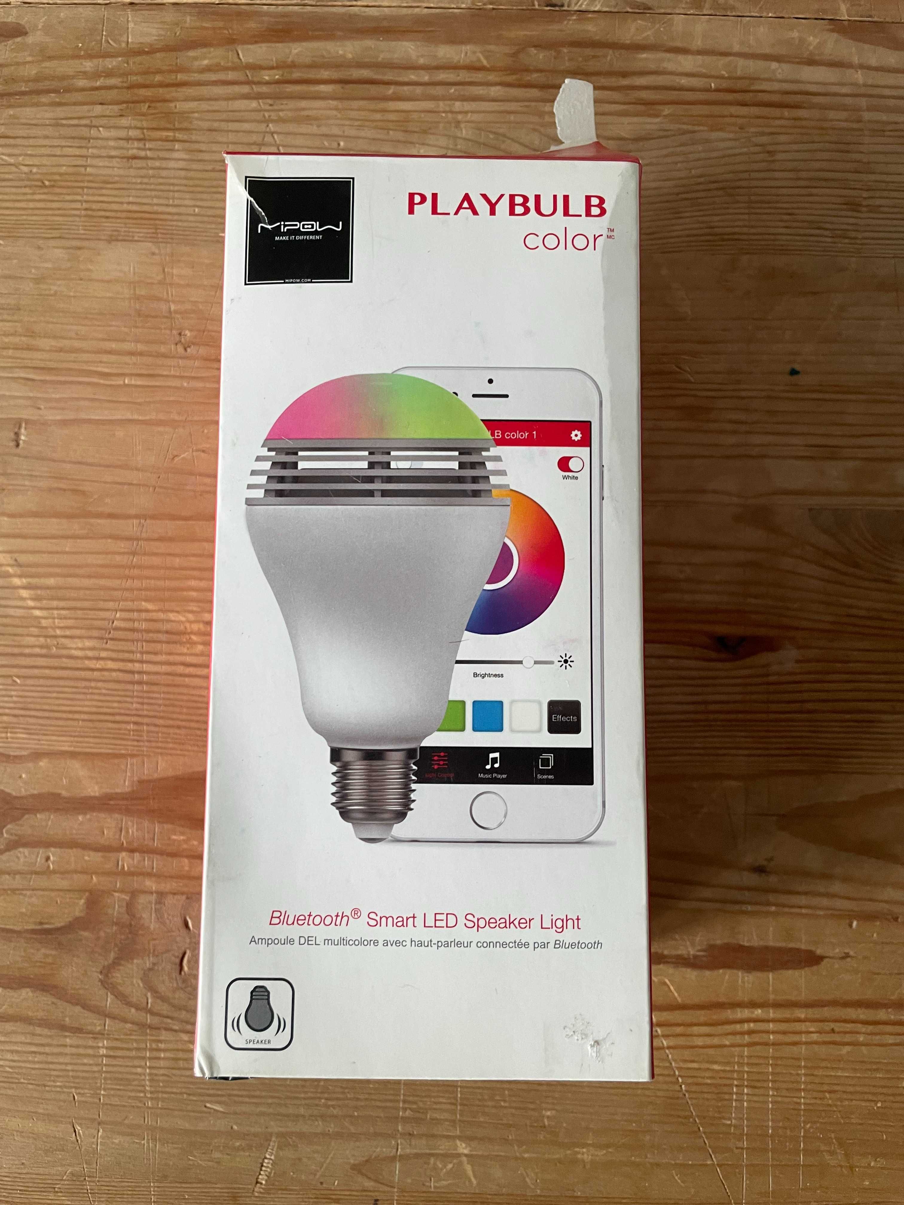 Умная лампочка RGB LED Playbulb с динамиком и bluetooth, патрон E27