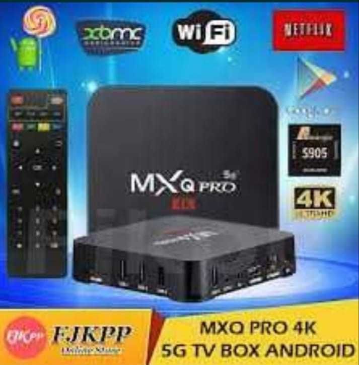 Чисто Нови 4K Android TV Box MXQ PRO ТВ БОКС онлайн телевизия