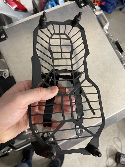 Vand ghidon moto BMW K53 si protectie Touratech pentru far BMW R1200GS