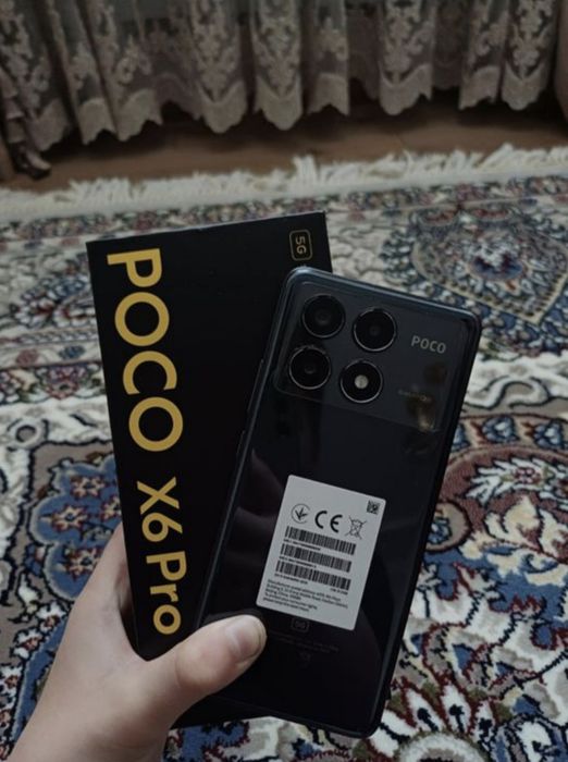 Poco x 6pro 5G 12+12/512gb