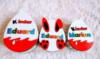 Cutii Kinder personalizate cu nume