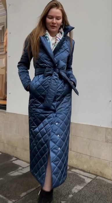 Пальто зимнее стильное