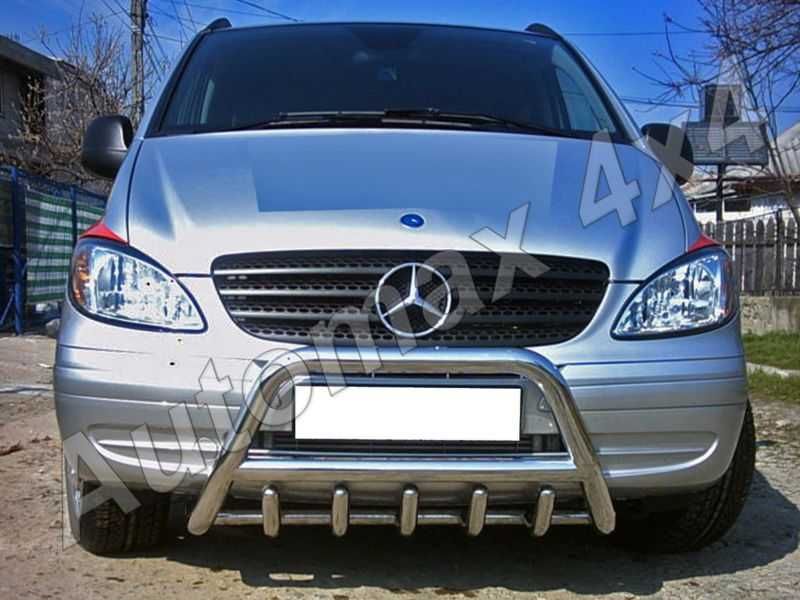 Bullbar inox personalizat Mercedes Vito, Viano, W639 '03-'14