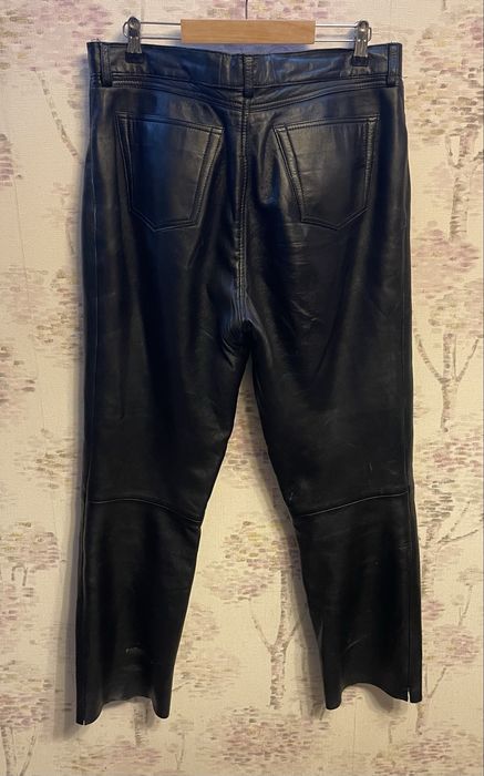Pantaloni barbati 100% piele marimea XL