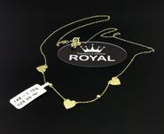 Bijuteria Royal lant din aur 14k 1.15 gr