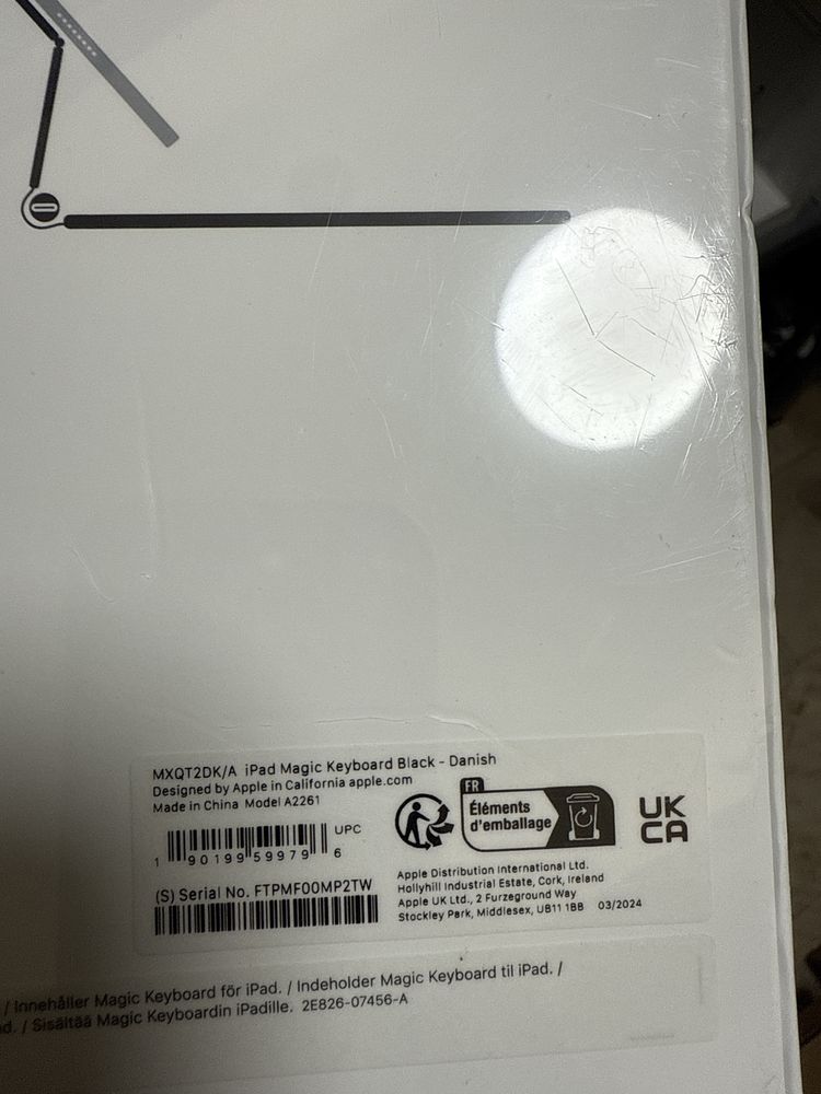 Husa apple magic keyboard ipad air 4 5 ipad pro 11 sigilata