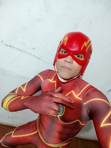 Costume Cosplay Flash Omul Fulger, Halloween, evenimente, petreceri