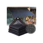 Plasa de umbrire gradina 3x6m, polietilena, 60% UV, colturi intarite
