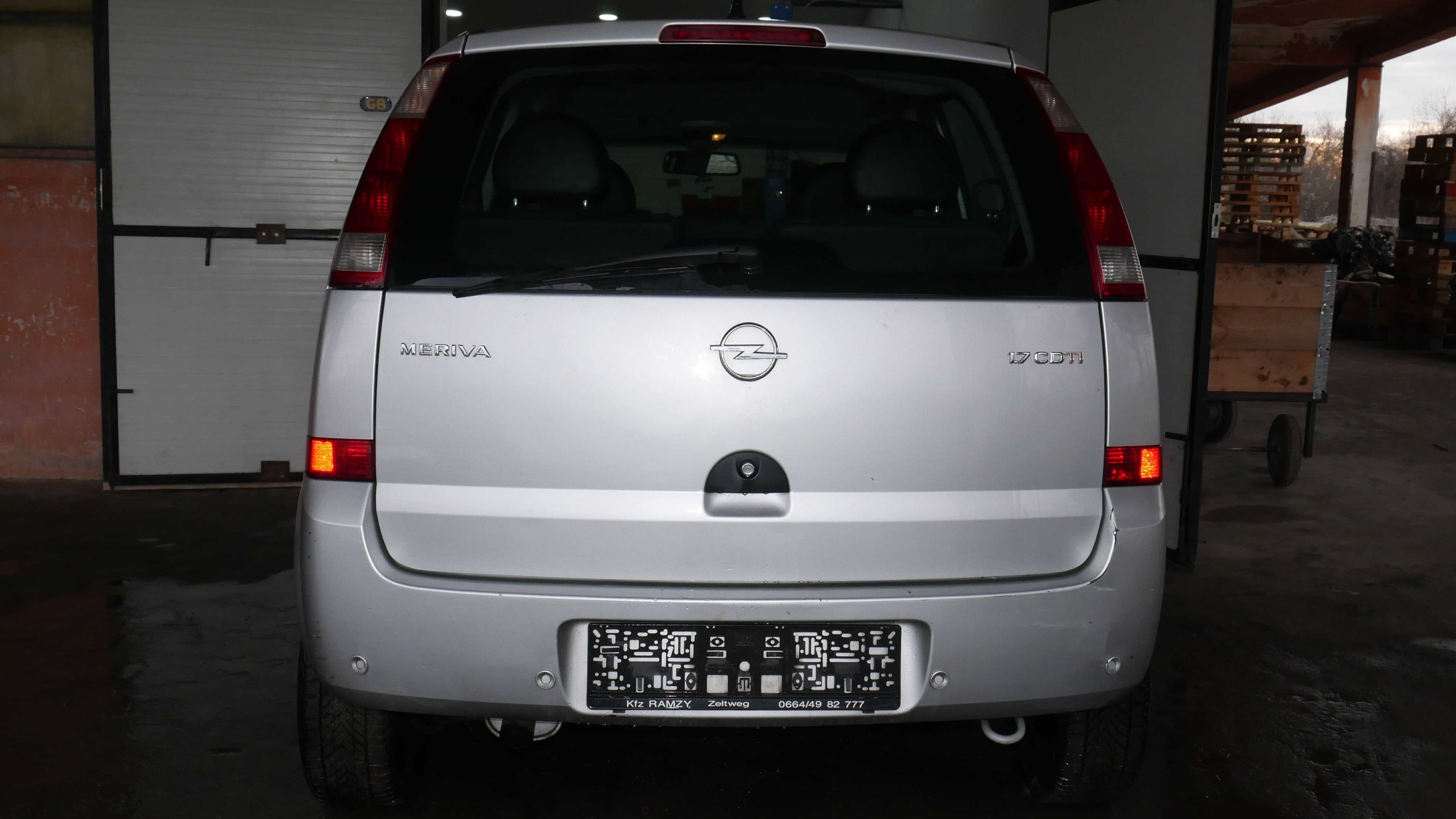 Opel Meriva A от 2003 до 2010 НА ЧАСТИ