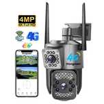 Camera de Supraveghere PTZ 4G, TSS-H803-4G, cu Doua Lentile,10x Zoom