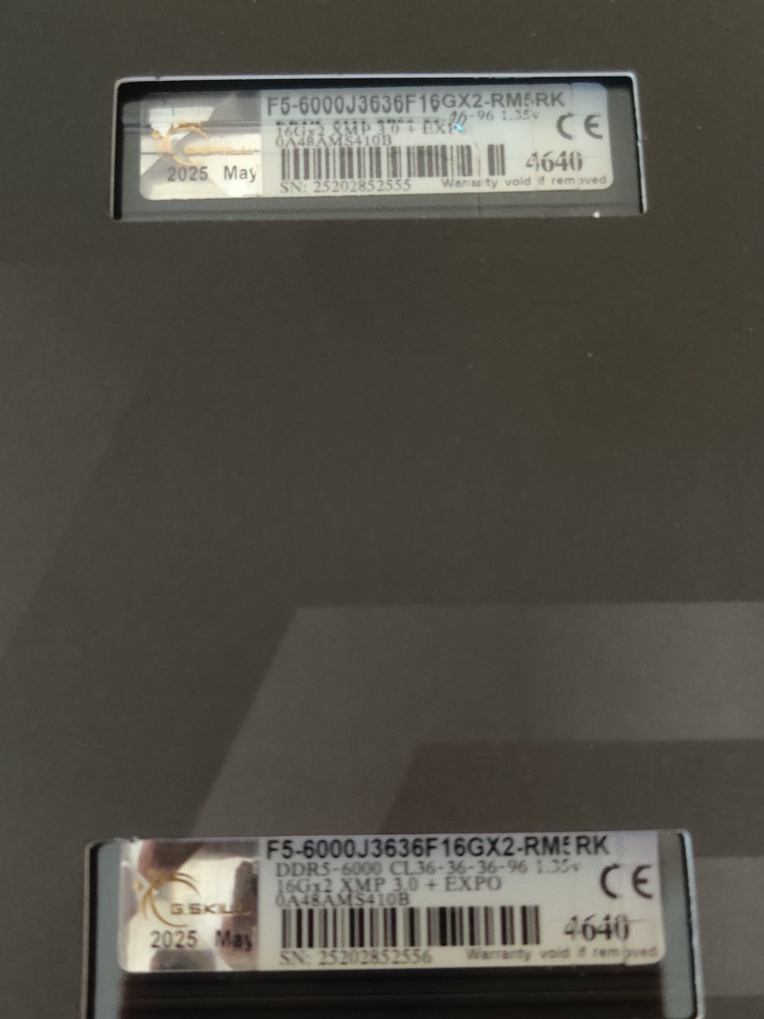 G.skill Ripjaws M5 32gb (2x16gb) DDR5 6000Mhz