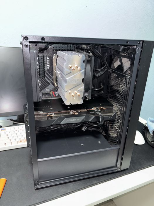 Продам игровой компьютер Ryzen 5 5600, RX 5700xt