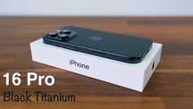 Iphone 16 pro black titanium
