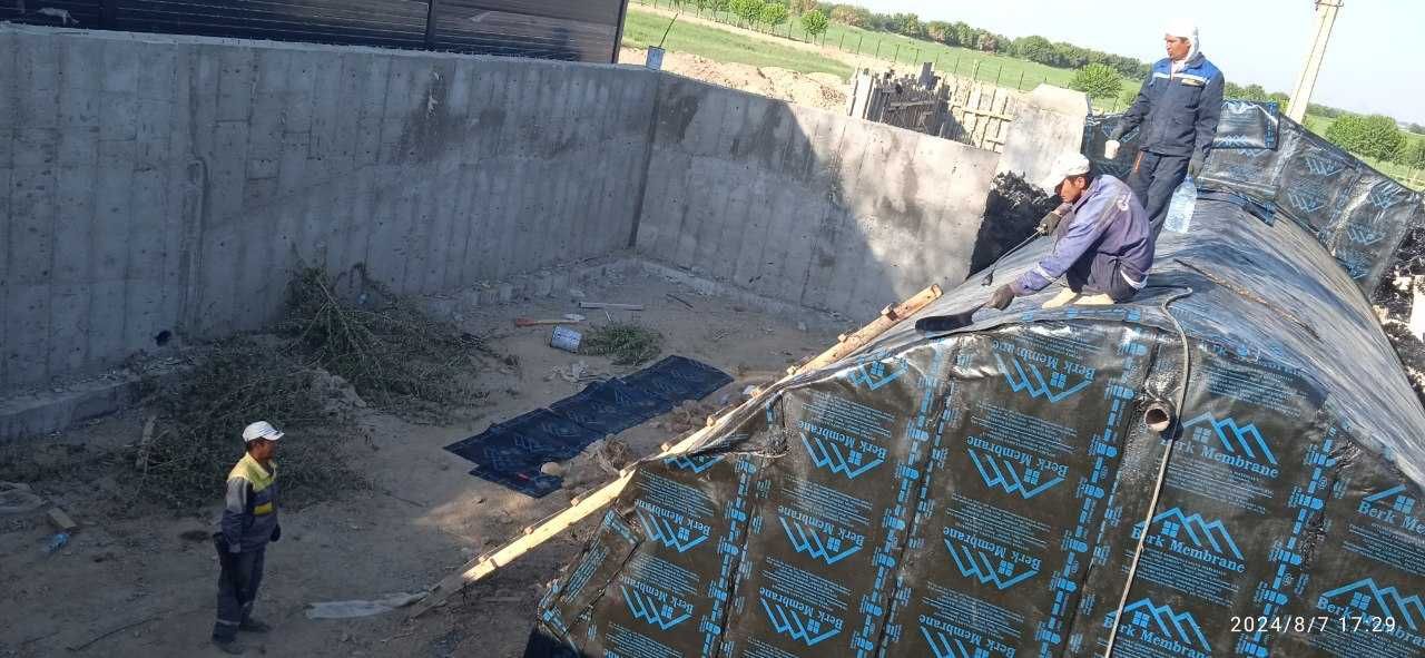 Гидроизоляционный материал BERK MEMBRANE (TM membrane) Туркмения
