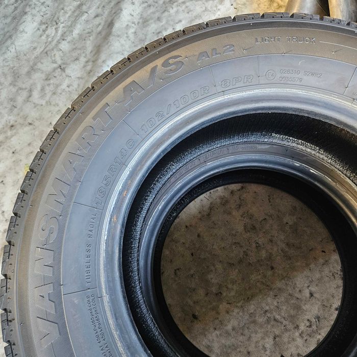 2 всесезонни бусови гуми 185R14C Maxxis VanSmart A/S AL2 102/100R M+S
