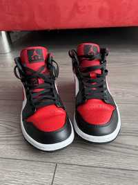 Air Jordan 1, White black red! 42/26,5 cm