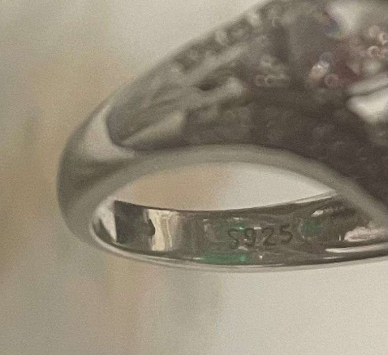 Пръстен в стил GraFf, сребро S/925