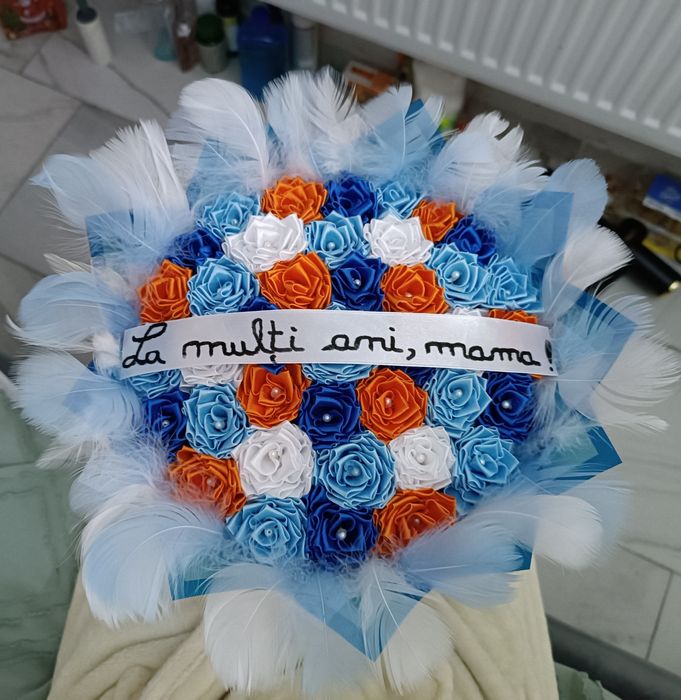 Buchet de flori handmade