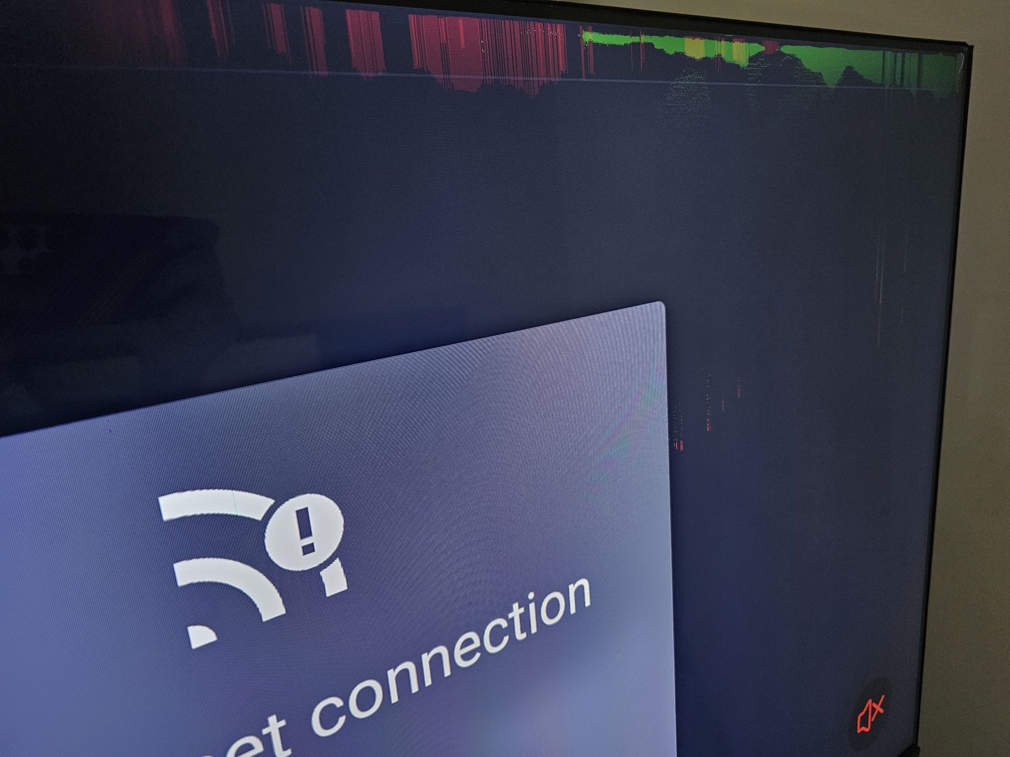Android Телевизор 50" на запчаст
