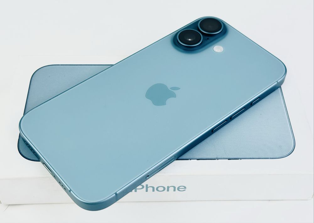 НОВ! Apple iPhone 16 128GB Teal Гаранция!