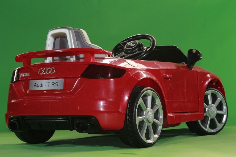 Masinuta electrica Kinderauto Audi TT RS 2x 30W STANDARD 12V #Rosu