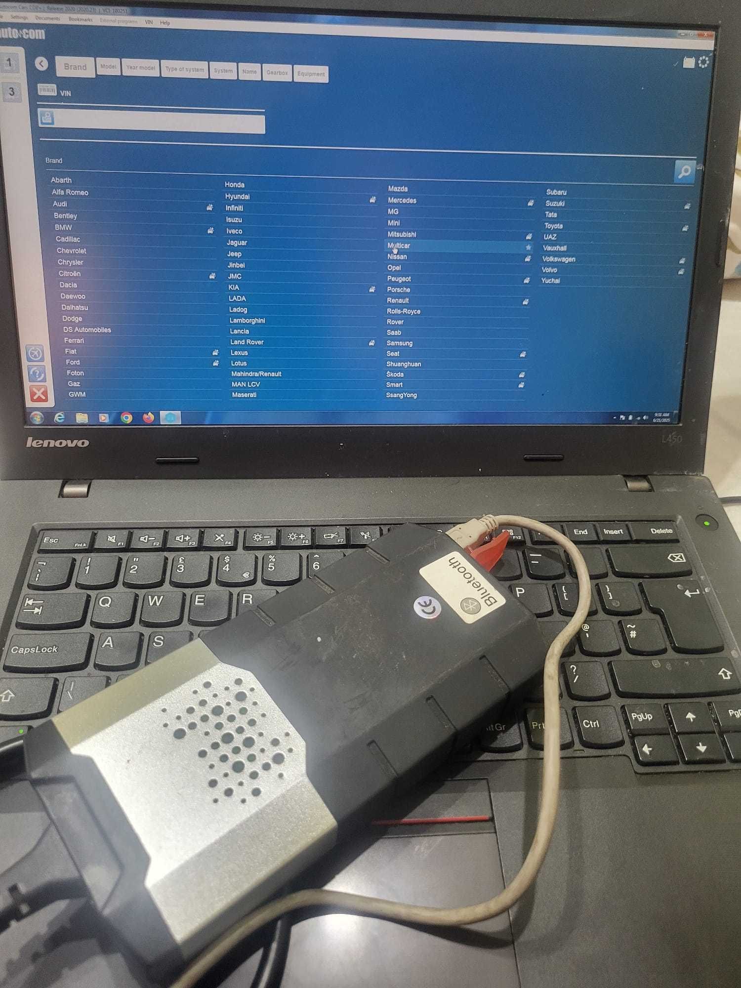Tester delphi autocom