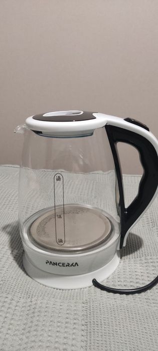 Чайник электрический стеклянный panzerka