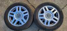 Jante ALU Golf 4/Bora + cauciucuri Continental 205/55 R16