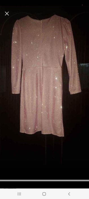 Rochie de zi cu sclipici