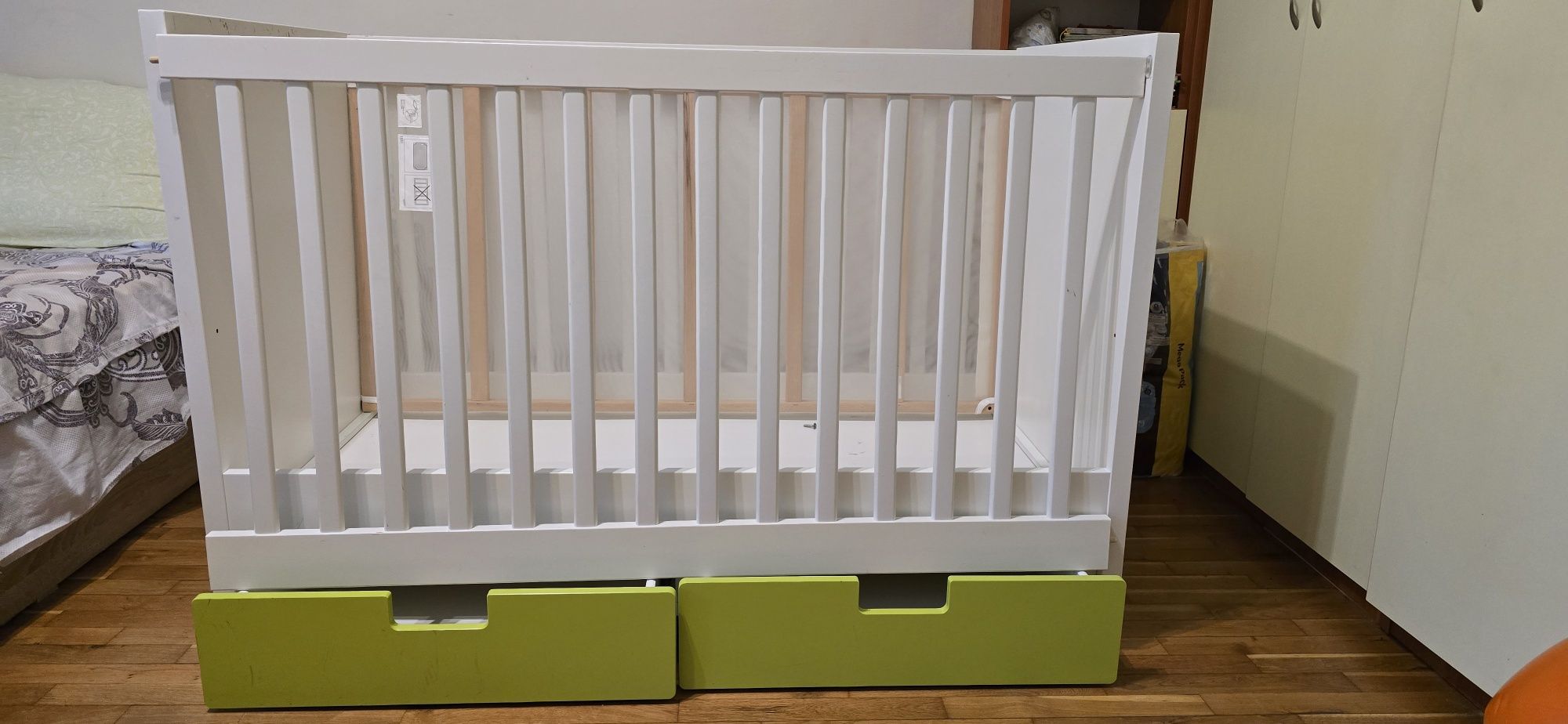 Бебешко/детско легло IKEA STUVA с матрак