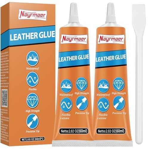 Ново Лепило за кожени изделия – екстра здраво, многофункционално 60мл