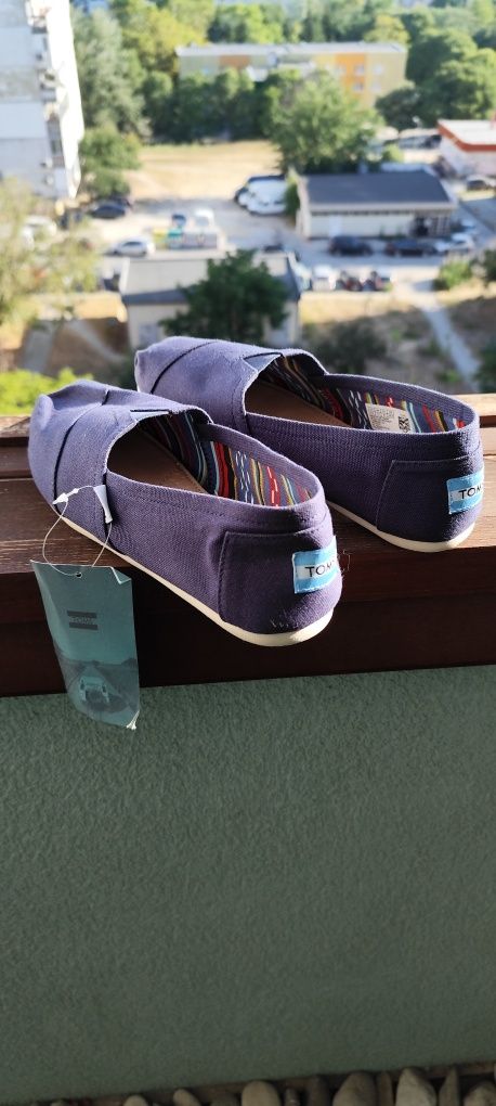 Toms еспадрили navy blue