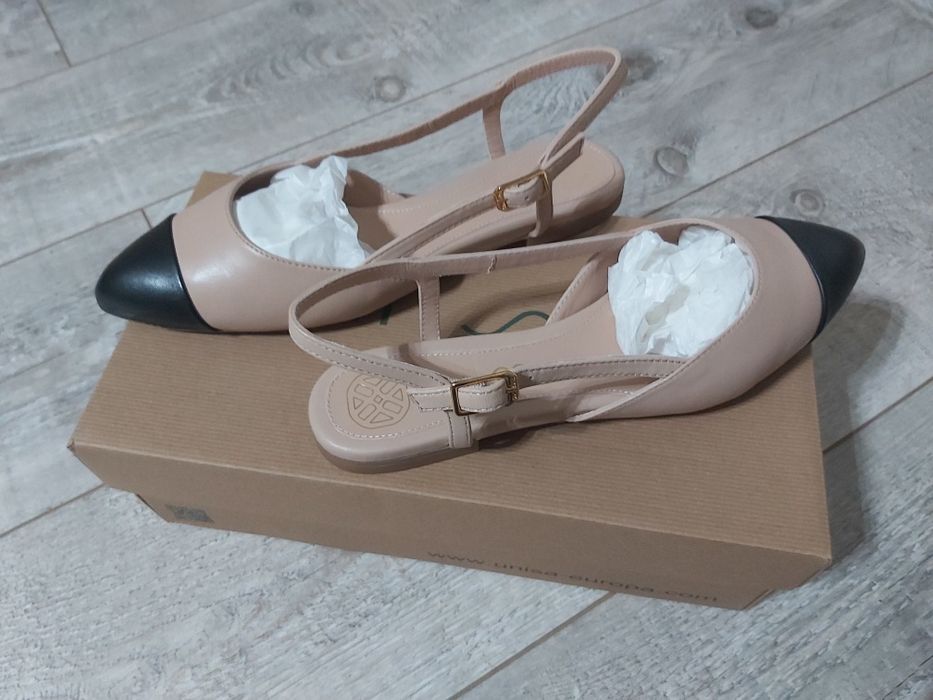 Vand balerini piele UNiSA