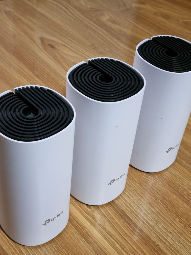 Sistem Wi-Fi Mesh TP-Link Deco P9 (3-pack) AC1200 + AV1000 defecte