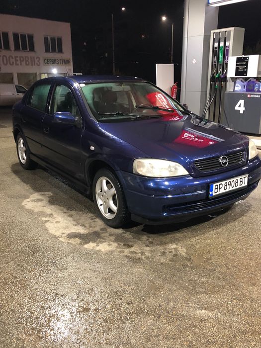 Продавам opel astra g във отлично състояние 1.6 75 к.с гас бензин