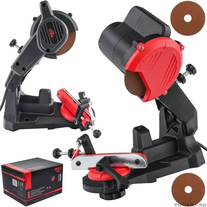 Dispozitiv, aparat electric de ascutit lant drujba 90W, Red Technic