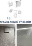 Вентилатор за баня с  вграждане на ПЛОЧКА + Клапа