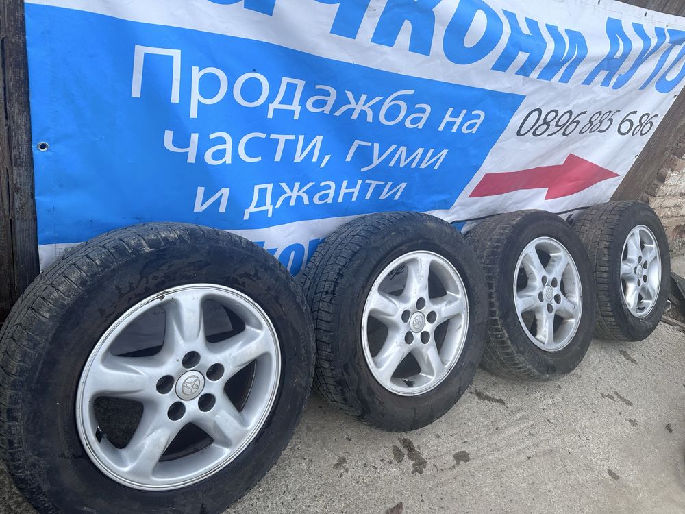 16 5х114.3 джанти с гуми