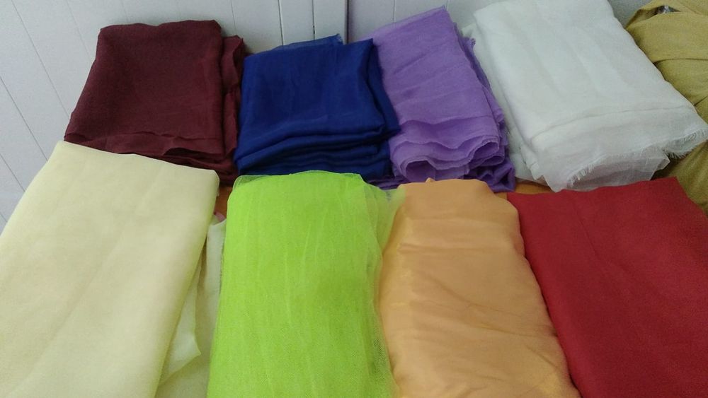 Куски ткани по 100 тенге