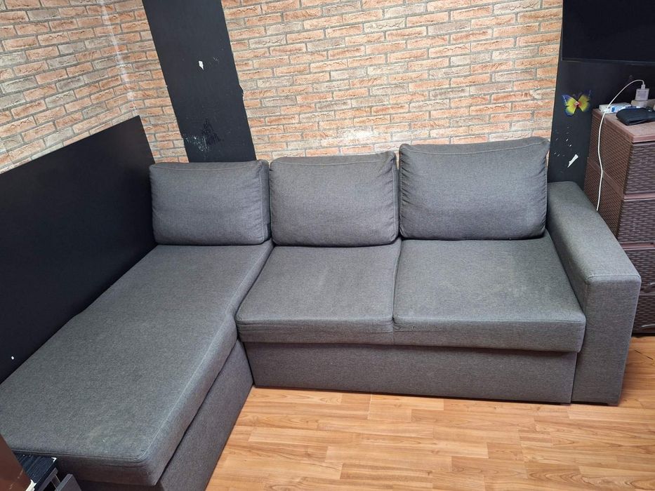 Ъглов диван разтегаем