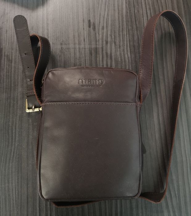 Geanta din piele barbati Mano noua
