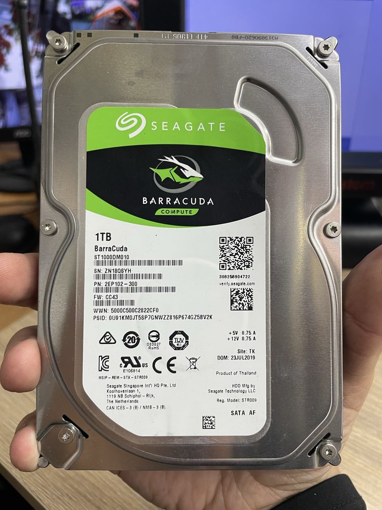 Seagate barracuda Hdd 1tb