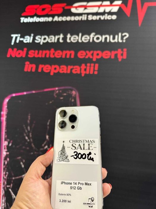 Apple iPhone 14 PRO MAX 512GB / 90% Baterie