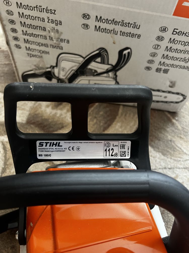 Vând Stihl ms 180 C  NOUA.!!